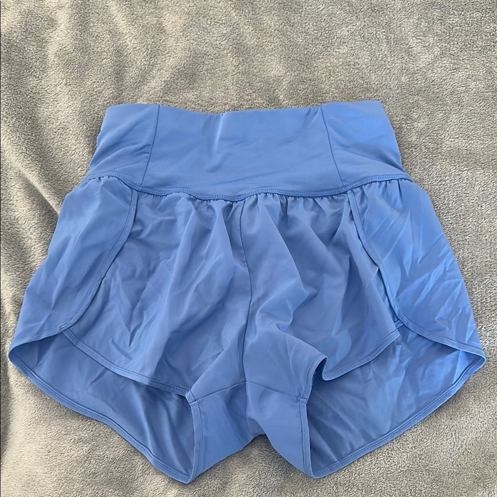 Women's Blue Athletic Shorts